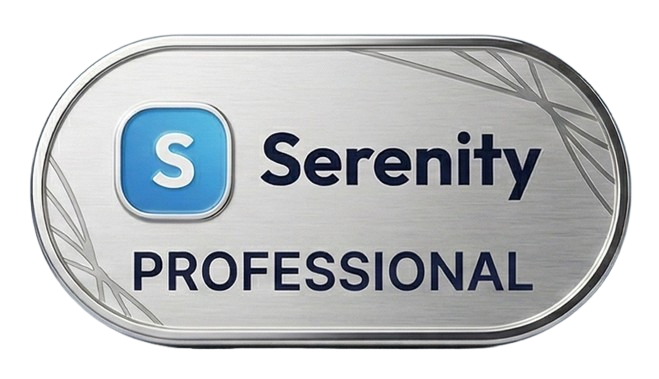 Serenity Professional Badge